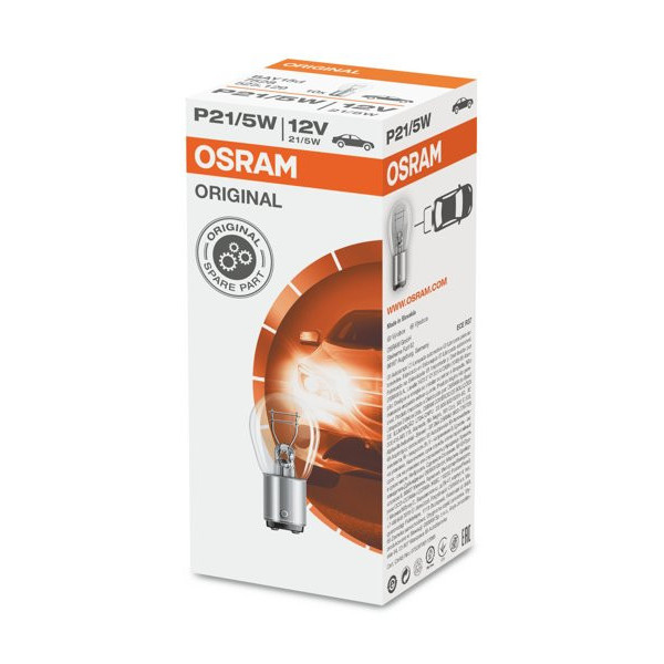OSRAM Auton polttimo 21/5W 12V BAY15D, 1 kpl