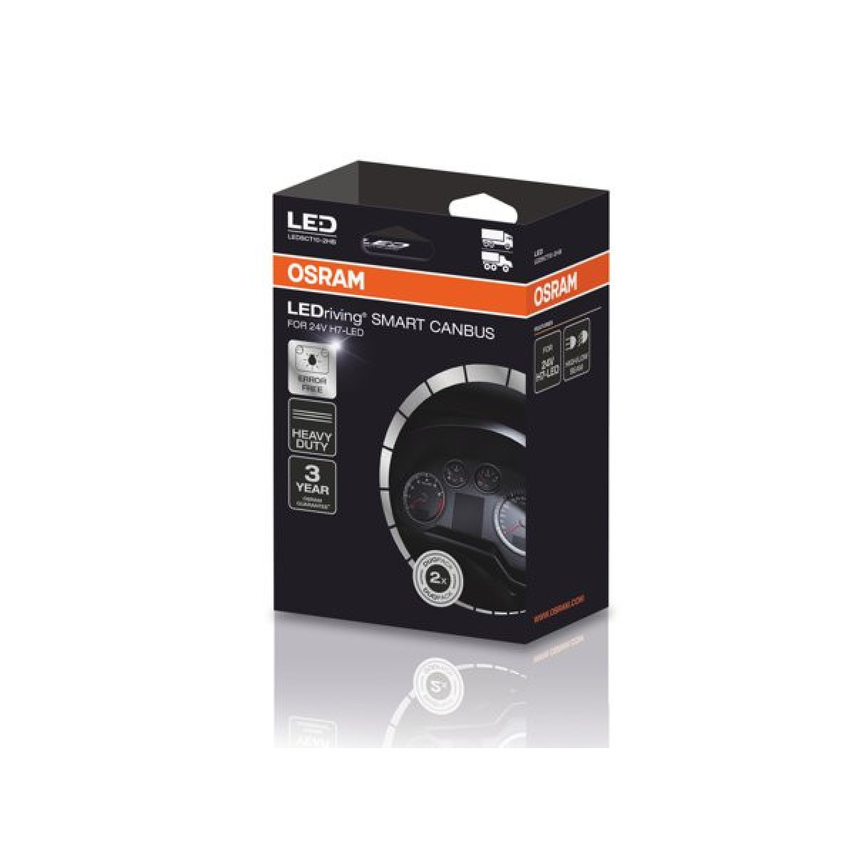 OSRAM Vastus H7 24V20W, LEDriving Smart Canbus LEDSCT10