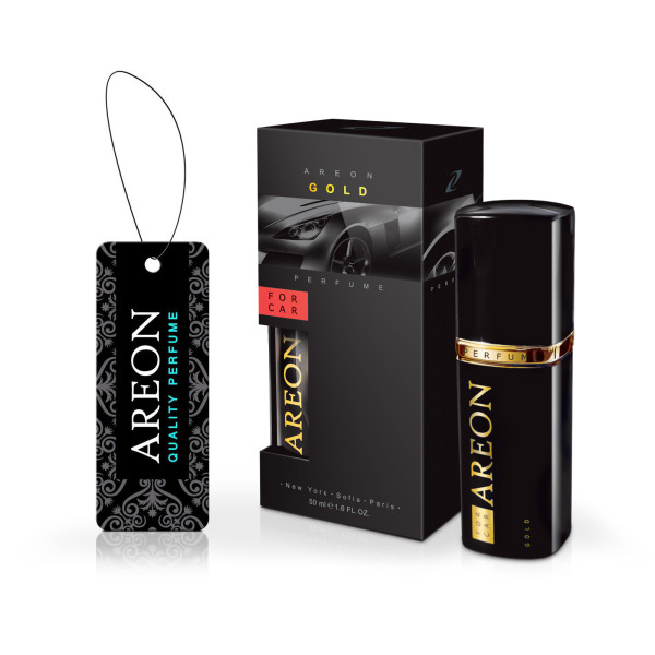 AREON Perfume Gold -ilmanraikastinsuihke, 50 ml