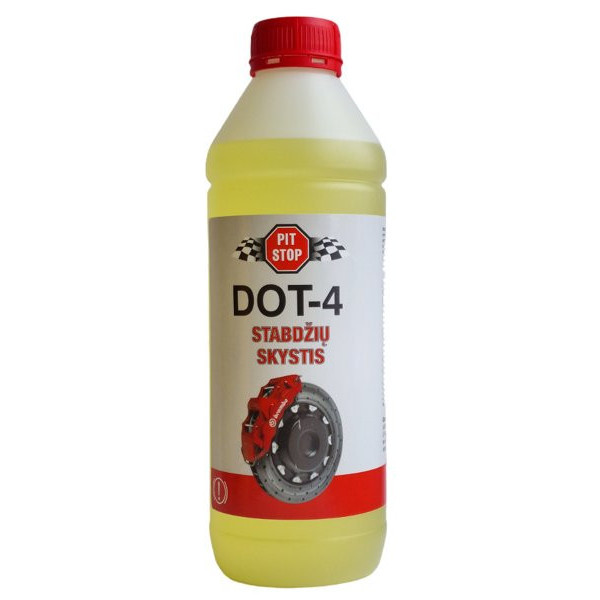 PIT STOP Jarruneste DOT-4, 1 l PIT STOP Jarruneste DOT-4, 1 l