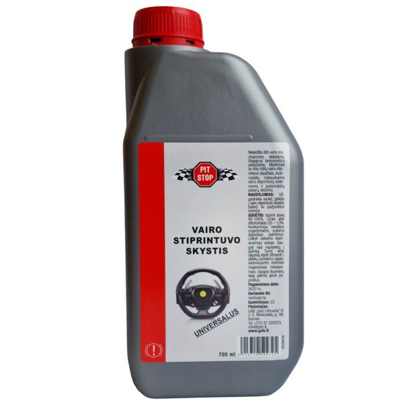PIT STOP -ohjaustehostimen neste, 700 ml