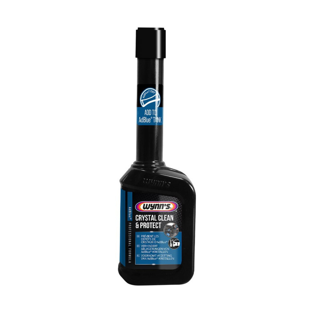WYNNS Crystal Clean & Protect, lisäaine AD-Blue-järjestelmään kiteytymistä vastaan, 125 ml