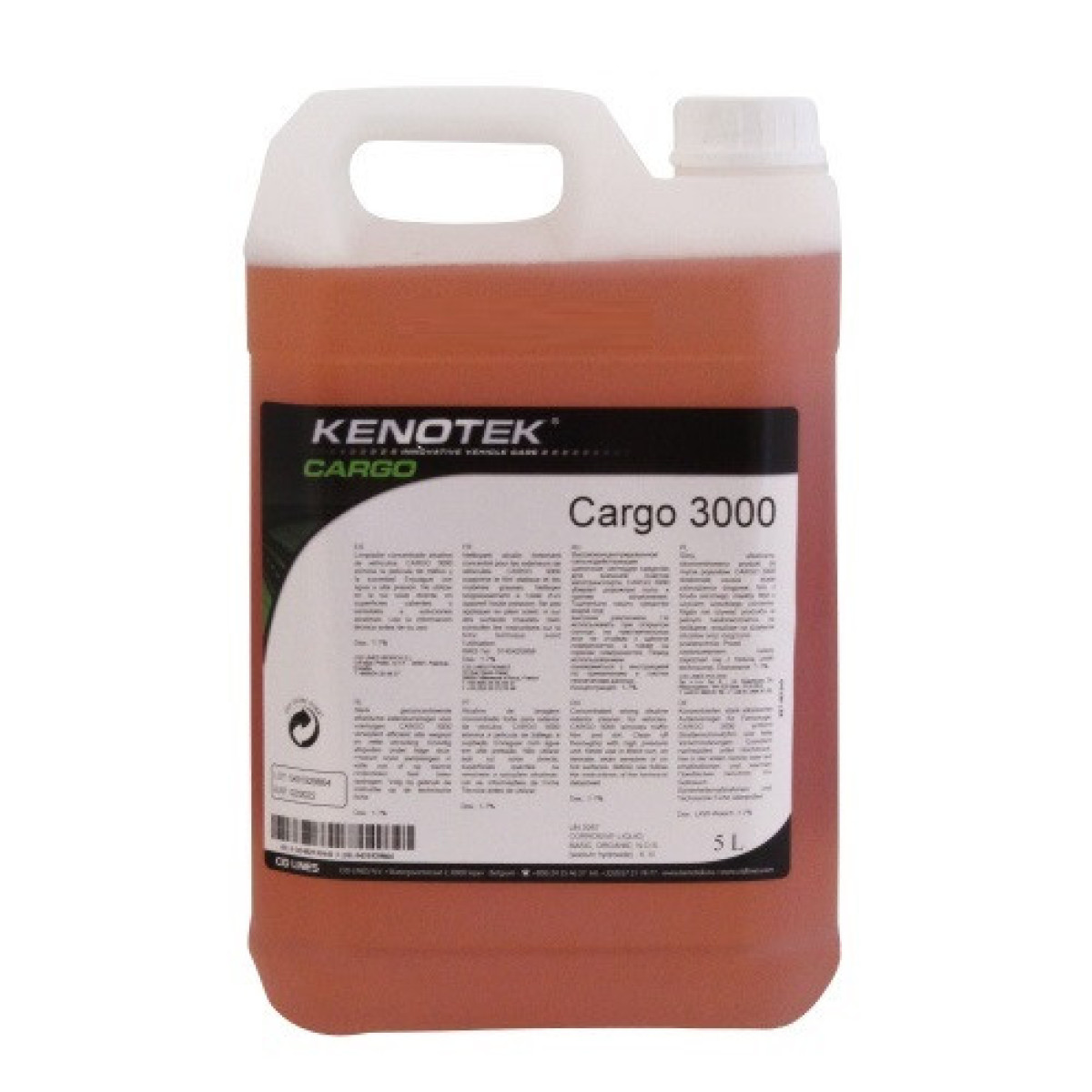 KENOTEK CARGO 3000, mudanpoistoaine, 5L