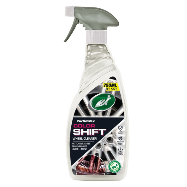 TURTLE WAX Colorshift wheel cleaner, vanteenpuhdistaja, 750 ml