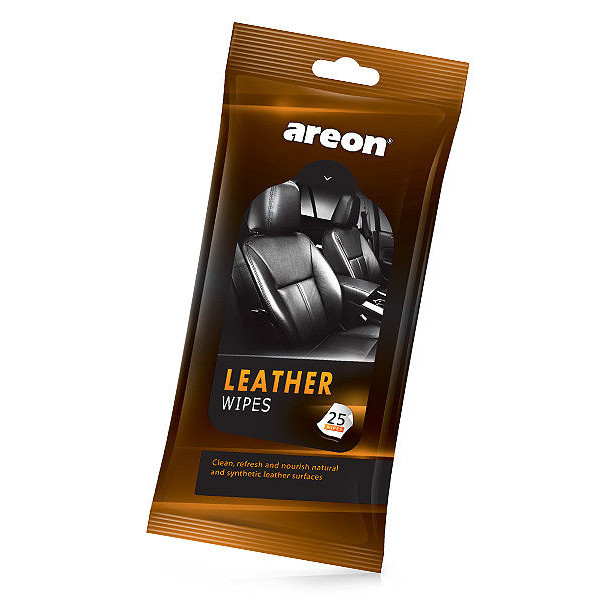 AREON Wipes Leather, nahkapyyhkeet, 25 kpl