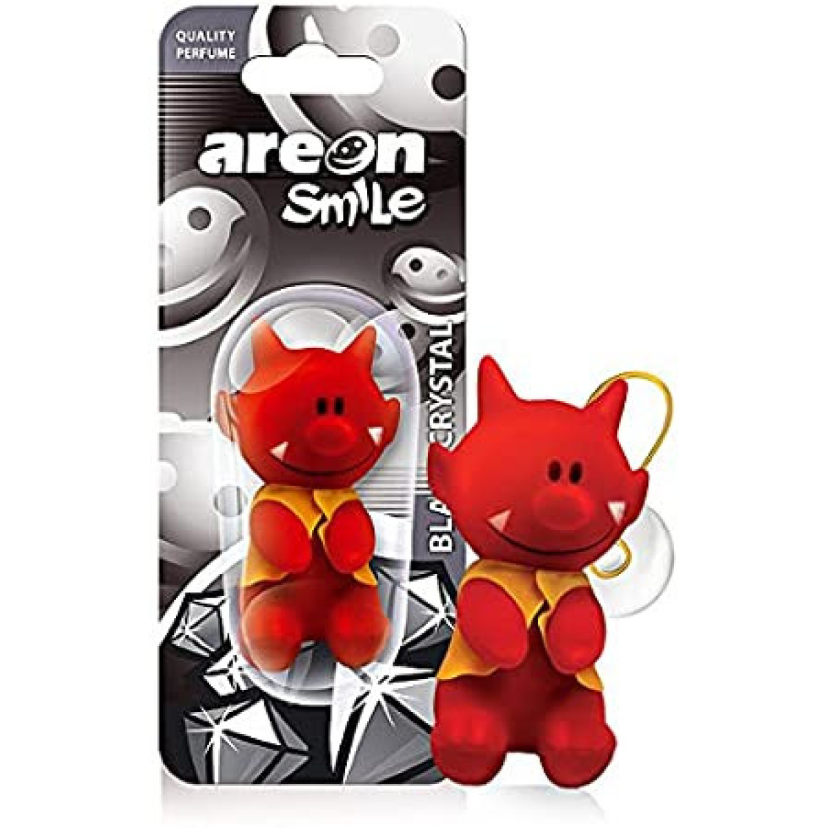 AREON Smile Toy Black Crystal / Devil -ilmanraikastin