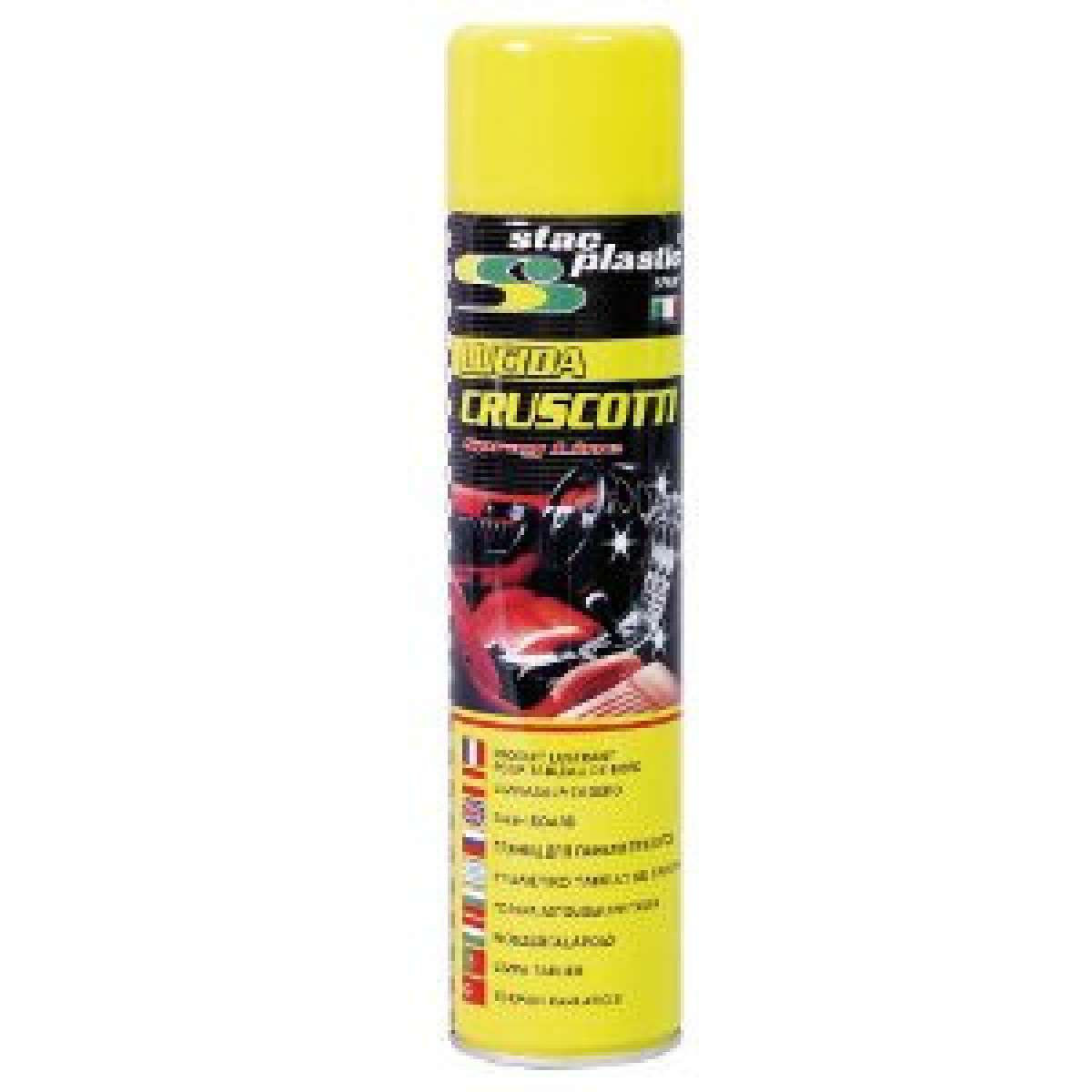 STAC PLASTIC Muovipaneelien puhdistusaine silikonilla, sitrustuoksu, 750 ml