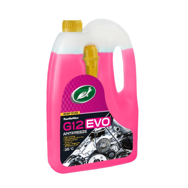 Turtle Wax Antifreeze G12 EVO -35°C, jäähdytysneste -35°C, 4 l