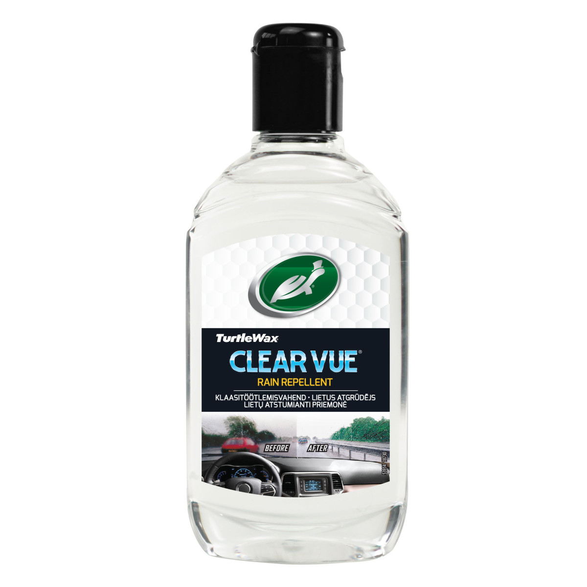 TURTLE WAX Clearvue, pisaroiden hajotusaine, 3 l TURTLE WAX Clearvue, pisaroiden hajotusaine, 3 l