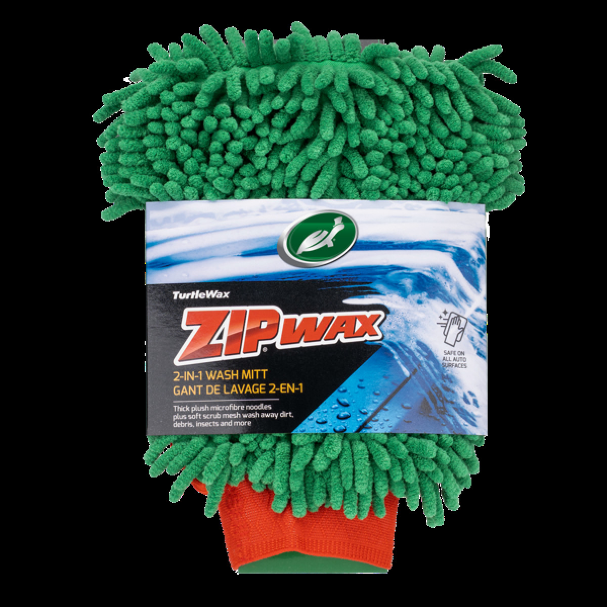 TURTLE WAX Zip Wax, kaksipuolinen pesukinnas