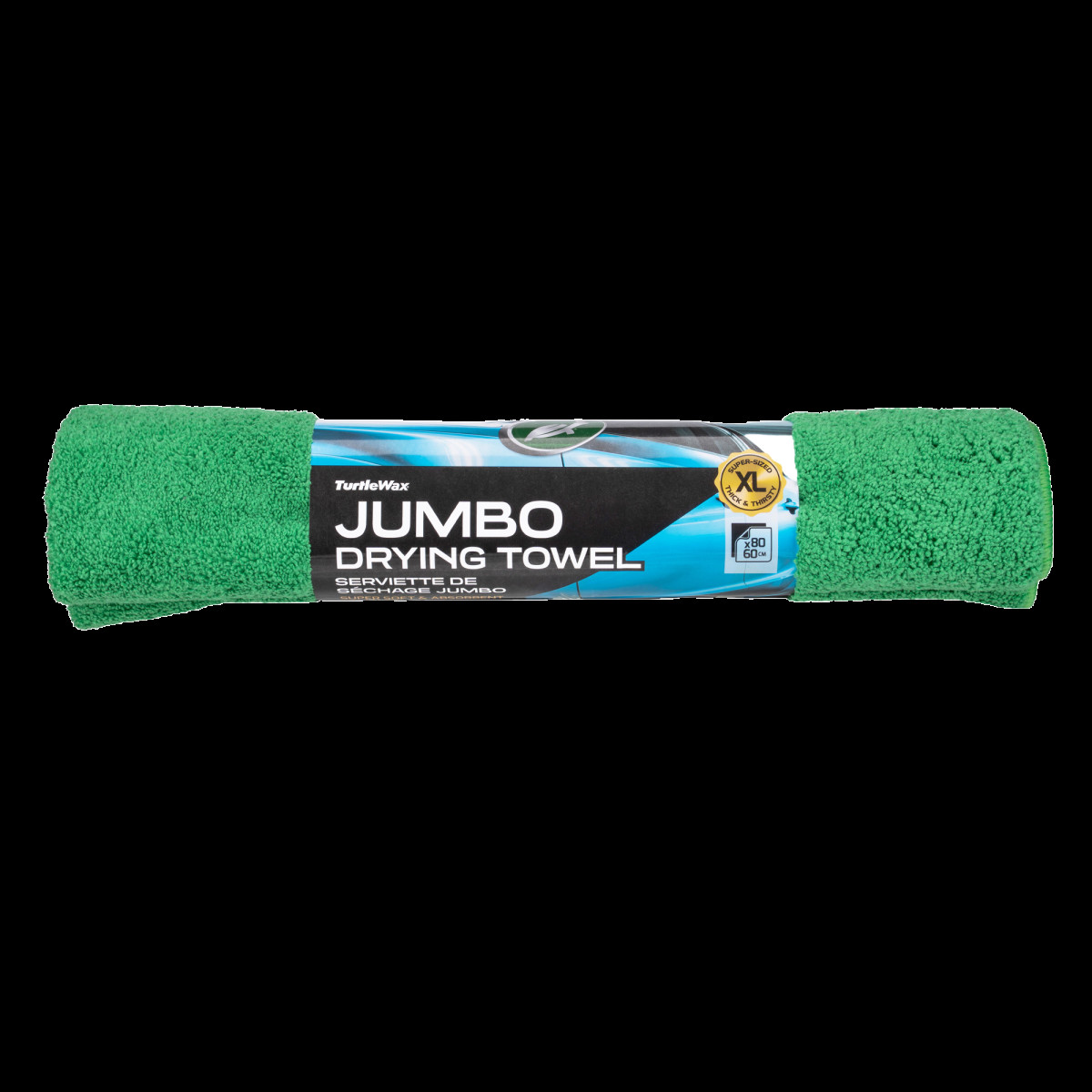 TURTLE WAX Jumbo, Kuivauspyyhe, 420 g/m², 80 x 60 cm