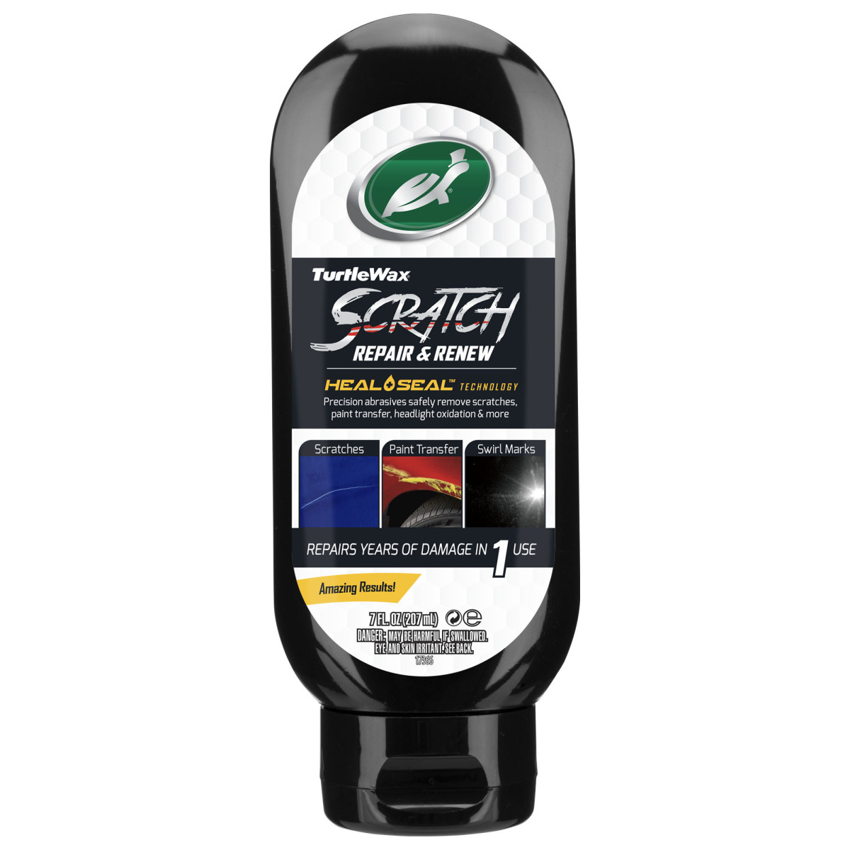 TURTLE WAX HD Scratch Repair, syvänaarmujen poistoaine, 200ml TURTLE WAX HD Scratch Repair, syvänaarmujen poistoaine, 200ml