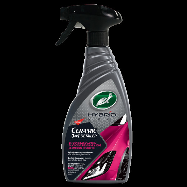Turtle Wax HS Ceramic 3in1 Detailer, Ulkopintojen puhdistusaine, 500 ml