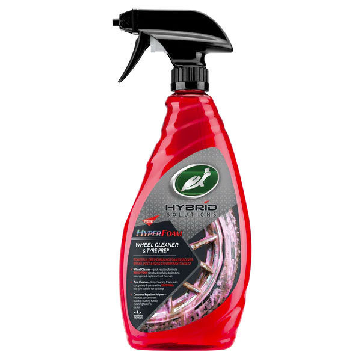 Turtle Wax HS Wheel&Tyre Cleaner, vanteiden ja renkaiden puhdistusaine, 680 ml