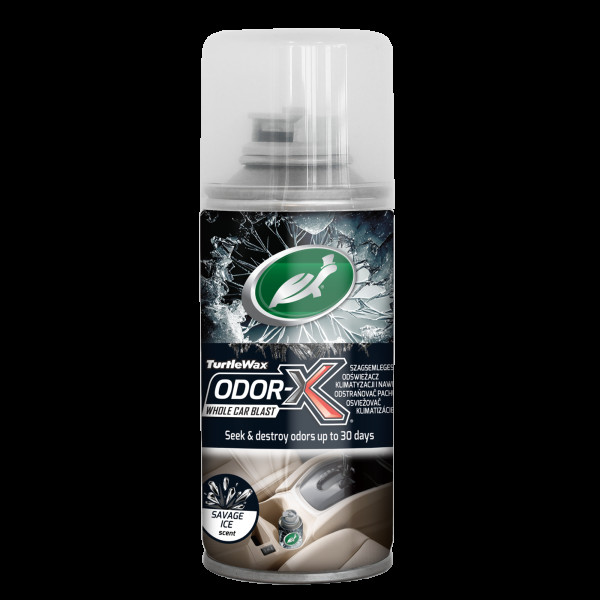 Turtle Wax ODOR-X Fogger Savage Ice, hajunpoistoaine, 100 ml