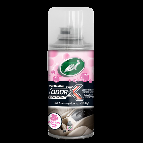 Turtle Wax ODOR-X Fogger Bubblegum, hajunpoistoaine, 100 ml