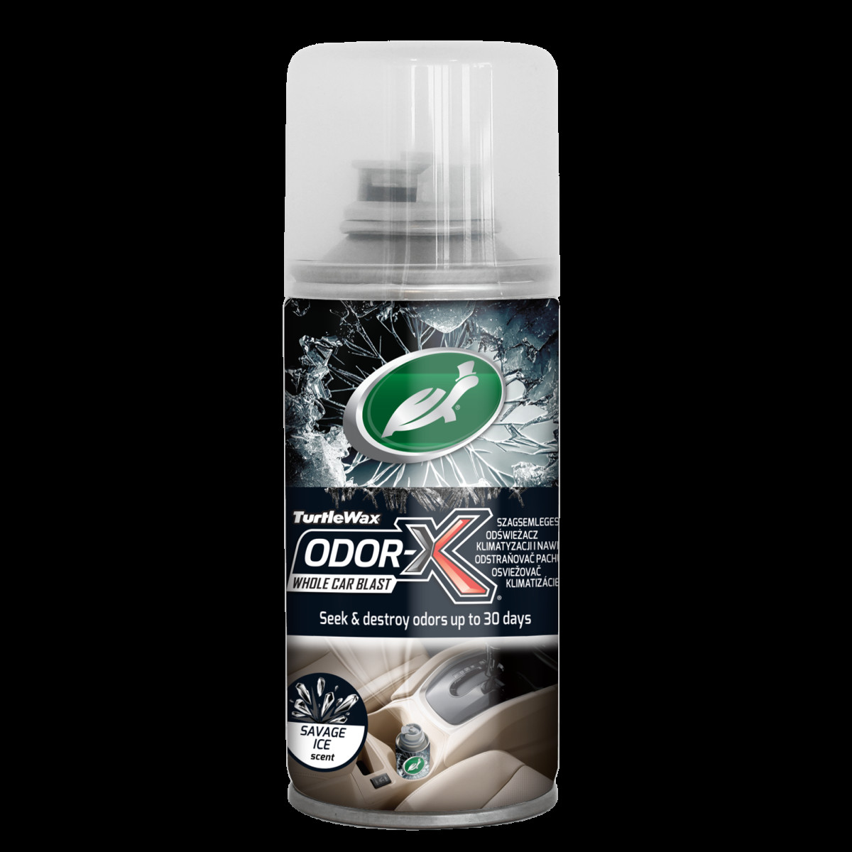 Turtle Wax ODOR-X Fogger Savage Ice, hajunpoistoaine, 100 ml Turtle Wax ODOR-X Fogger Savage Ice, hajunpoistoaine, 100 ml