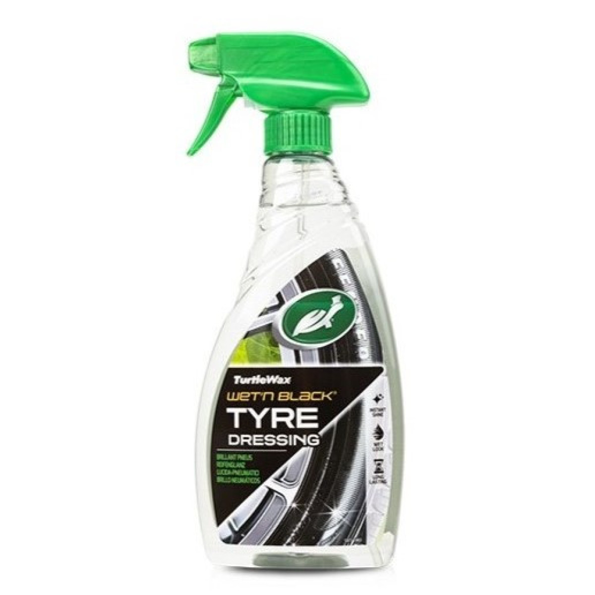 Turtle Wax WET N BLACK, rengaskiillotusaine, 500 ml