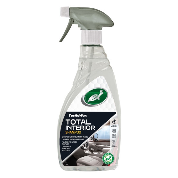 TURTLE WAX Total interior shampoo, sisäpuhdistusaine, 500ml