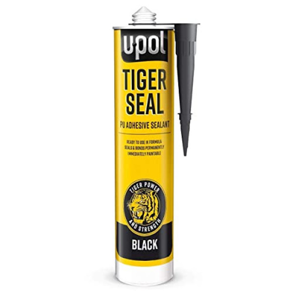 Tiger Seal PU Adhesive & Sealant Black, tiiviste, musta, 310 ml