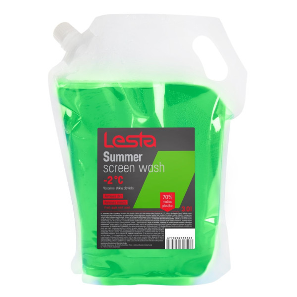LESTA Windscreen Washer Fluid 2In1 -2°C, tuulilasinpesuneste, 3 L