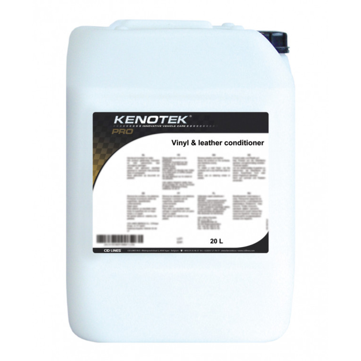 KENOTEK Vinyl&Leather Conditioner, vinyyli- ja nahkahoitoaine, 5l