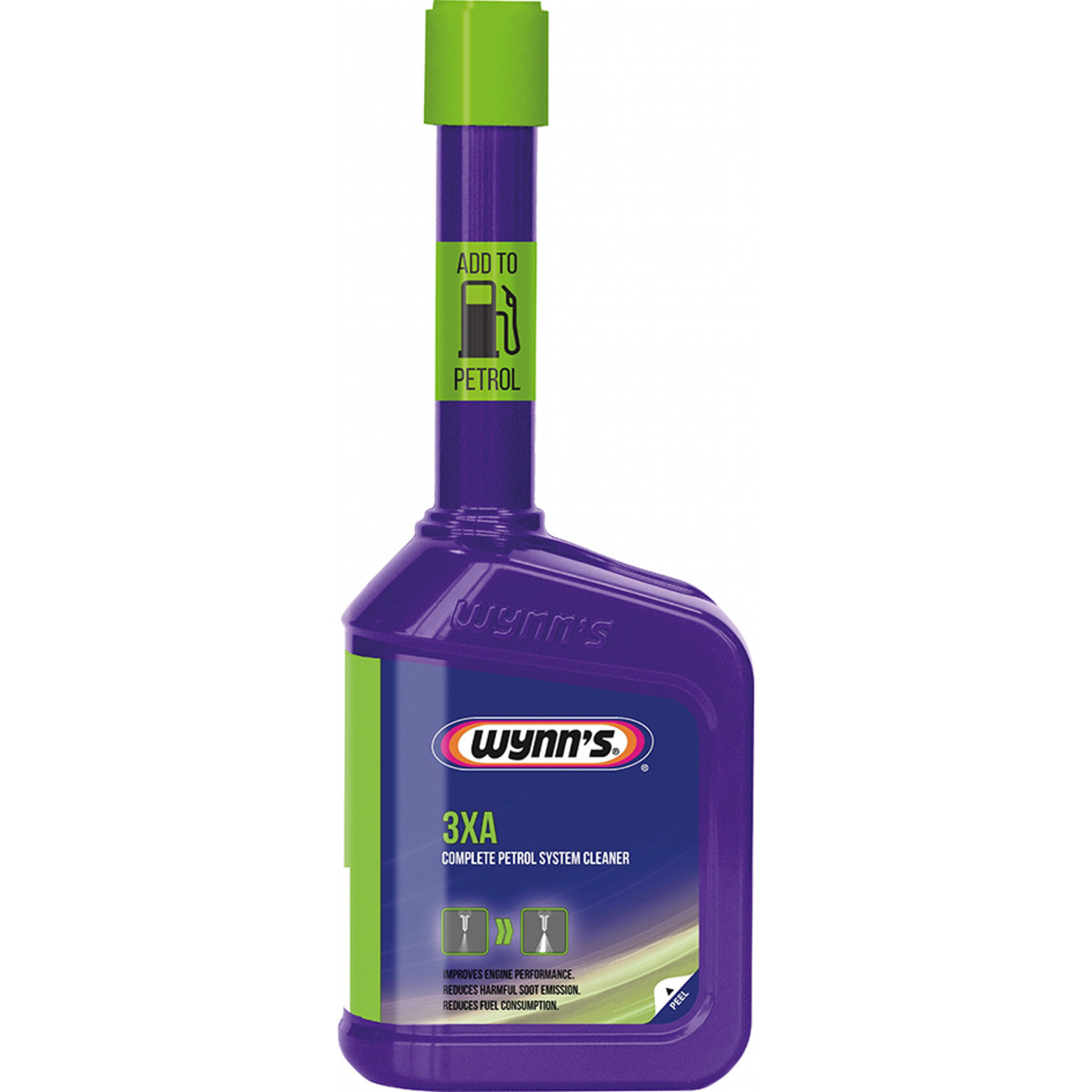 WYNNS 3XA Petrol, bensiinijärjestelmän puhdistusaine, 325 ml