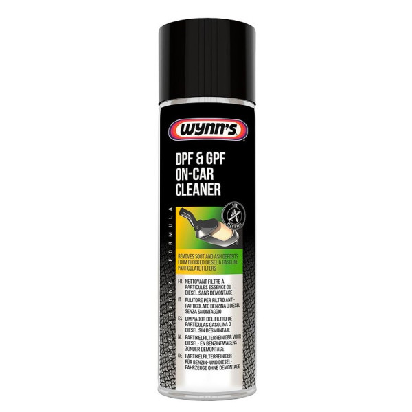 WYNNS DPF- ja GPF-suodattimien puhdistusaine ilman purkamista, 500 ml WYNNS DPF- ja GPF-suodattimien puhdistusaine ilman purkamista, 500 ml