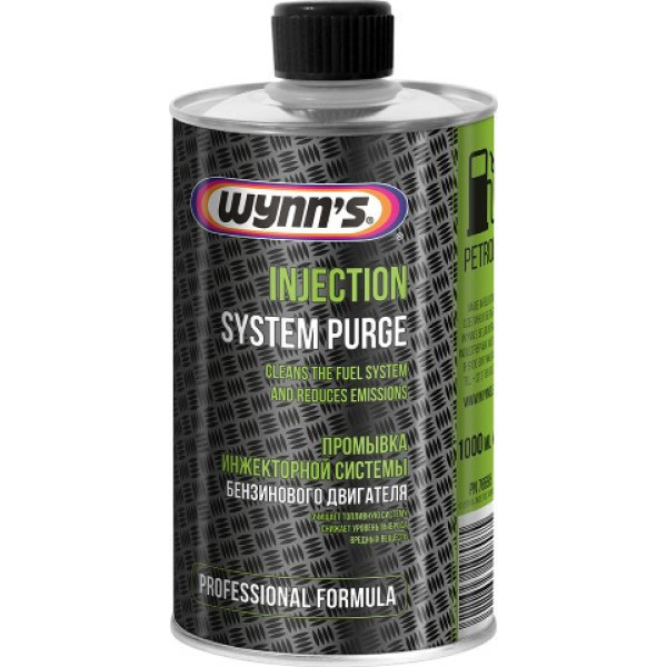 WYNNS Injection system purge, Bensiinin ruiskutusjärjestelmän puhdistusaine, 1 l
