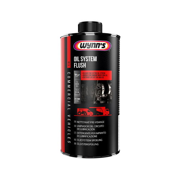 WYNNS Oil System Flush, öljyn lisäaine järjestelmän puhdistukseen, 1L