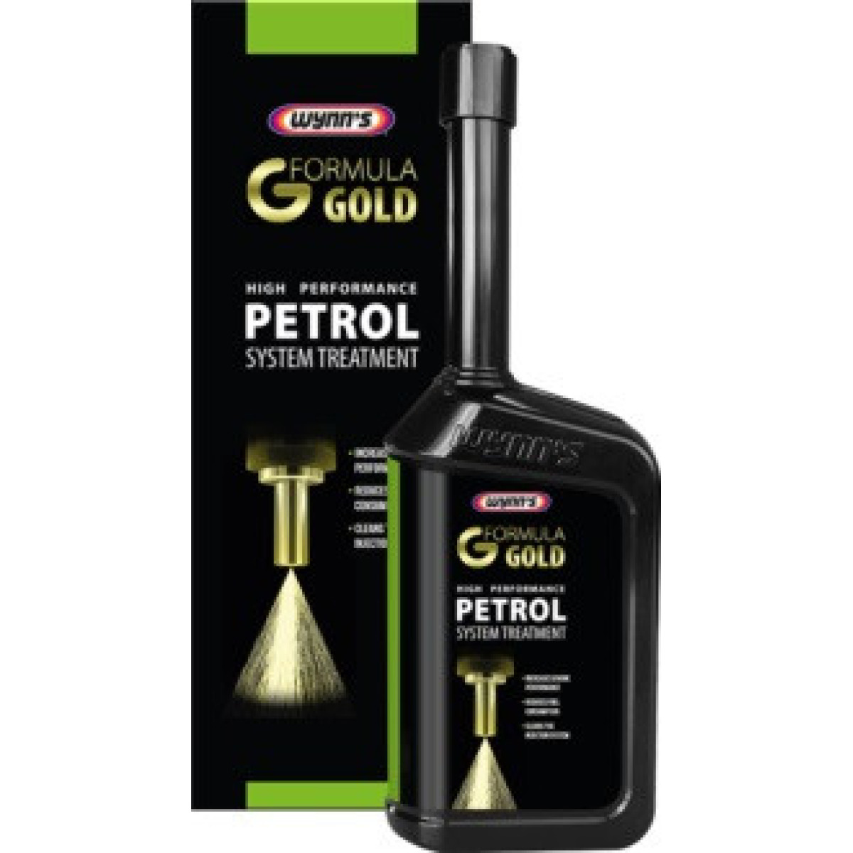 WYNNS Petrol System Treatment Formula Gold, Lisäaine bensiinin ruiskutusjärjestelmille, 500 ml