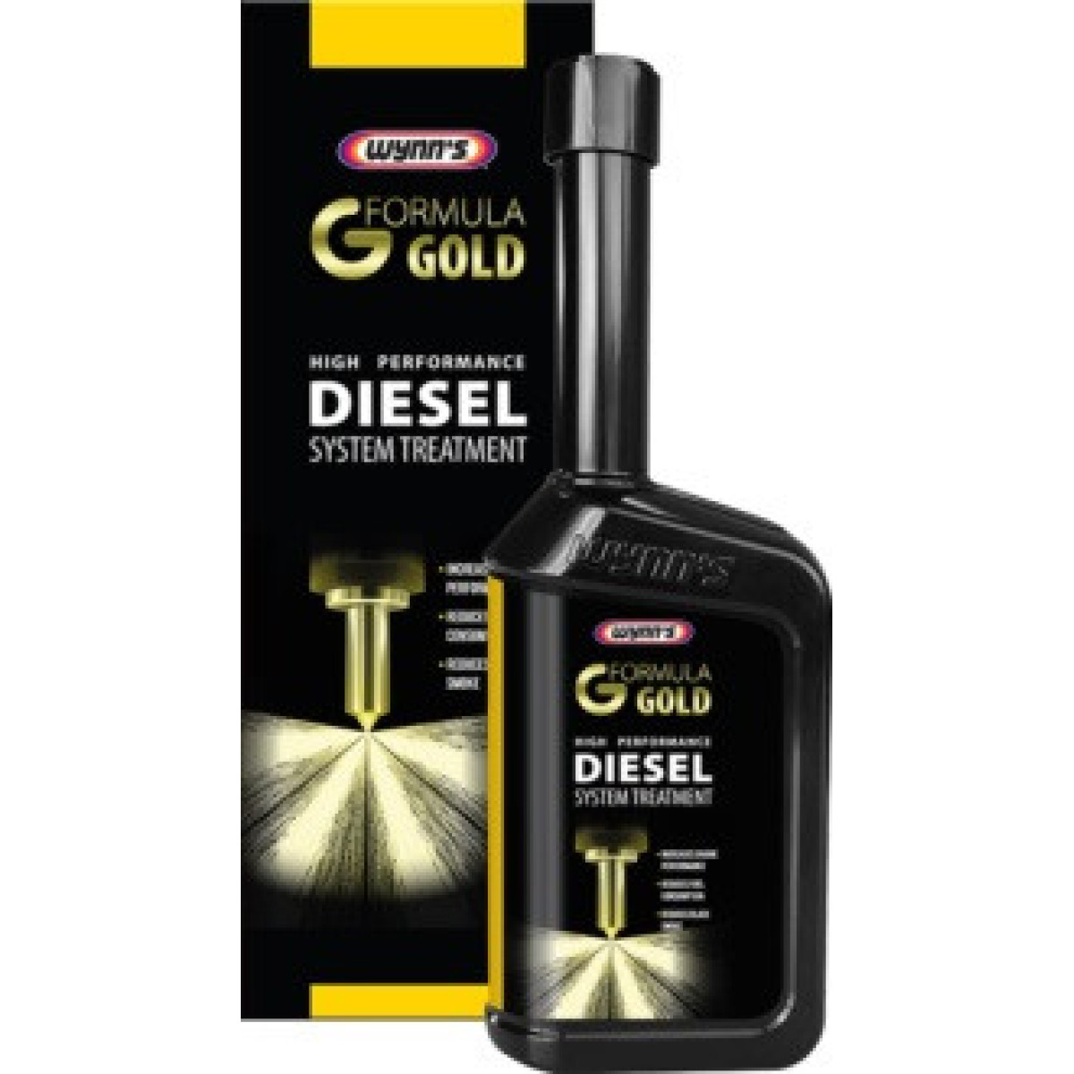 WYNNS Diesel System Treatment Formula Gold, dieselin ruiskutusjärjestelmän puhdistusaine, 500 ml