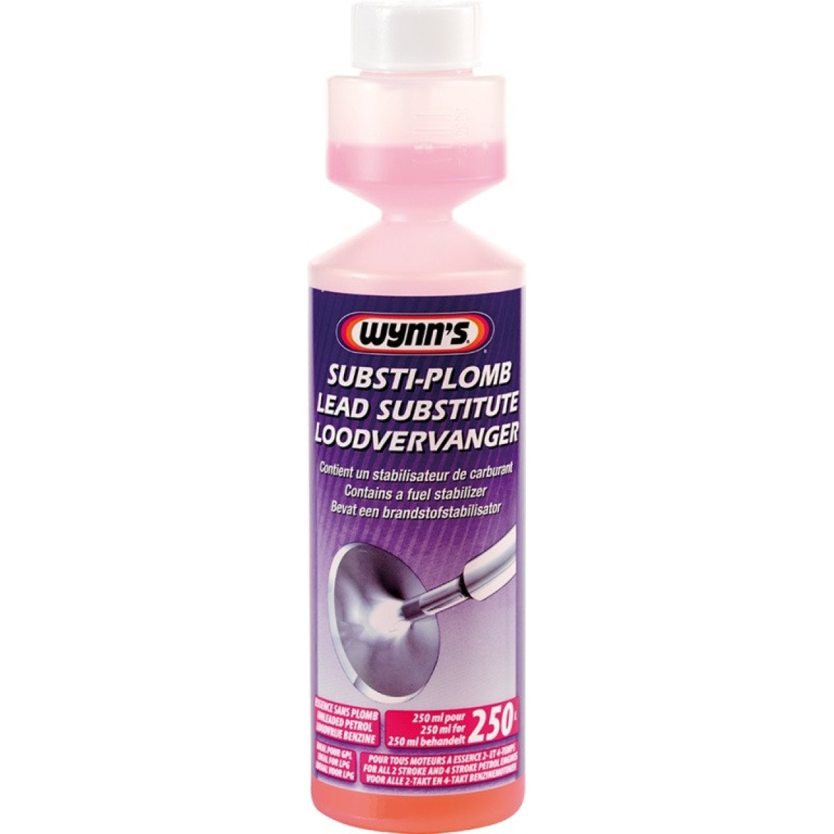 Wynn's lyijynkorvike, lyijynkorvike polttoaineen stabilointiaineella, 250 ml