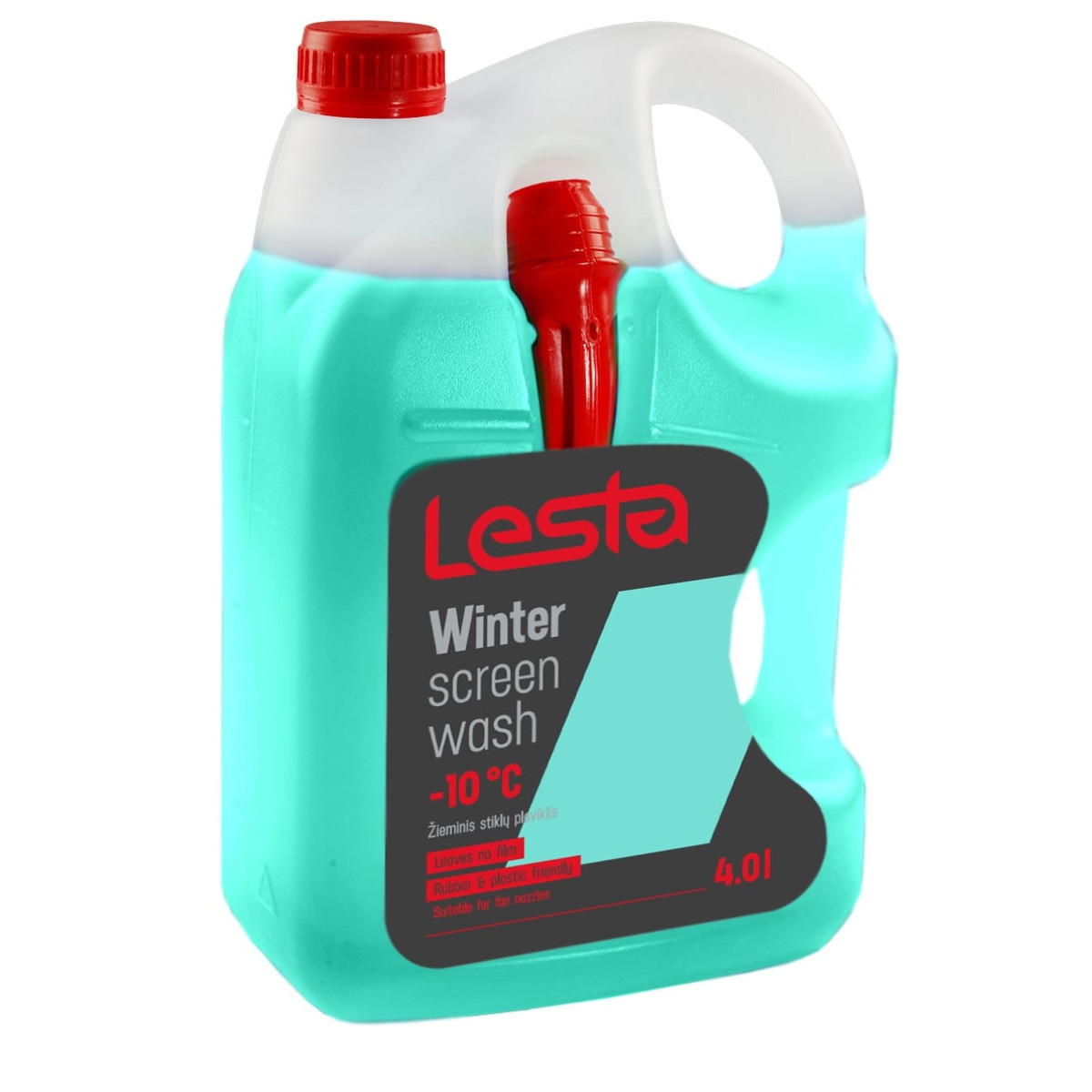 LESTA Windscreen Washer Fluid -10°C, tuulilasinpesuneste, 4 l