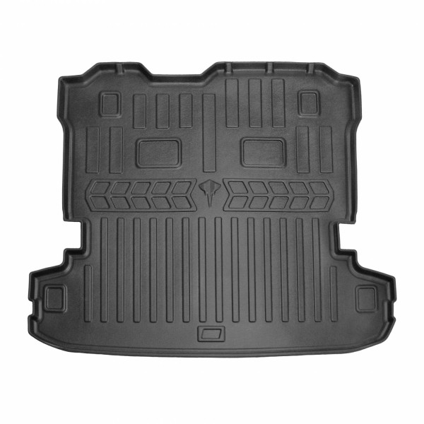Kumi runko matto MITSUBISHI Pajero Wagon IV V80 2006-2021 (5 of 7 seats used)
