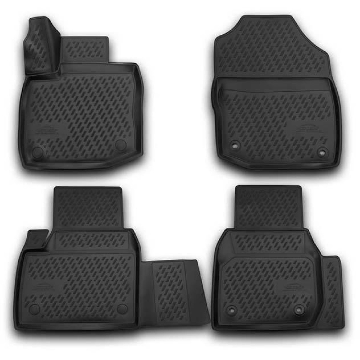 Kumi 3D matot HONDA Civic 5D, 2012-2017, HB / 4 kpl / musta / kohotetut reunat Kumi 3D matot HONDA Civic 5D, 2012-2017, HB / 4 kpl / musta / kohotetut reunat