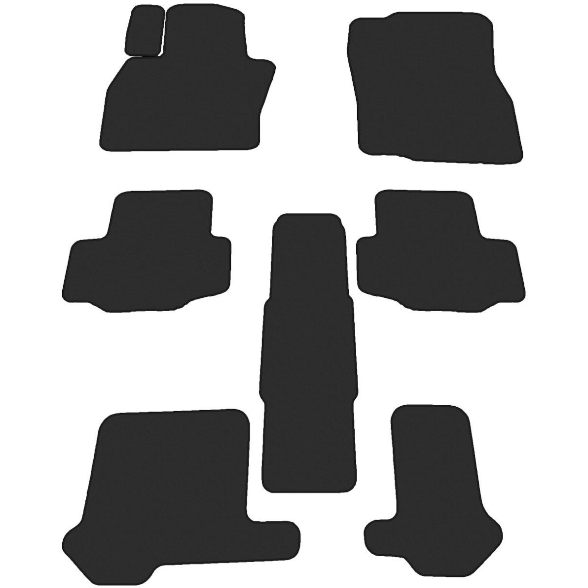 Kangasmatot Mazda CX-80:een, 7 paikkaa, vuosimallista 2024.