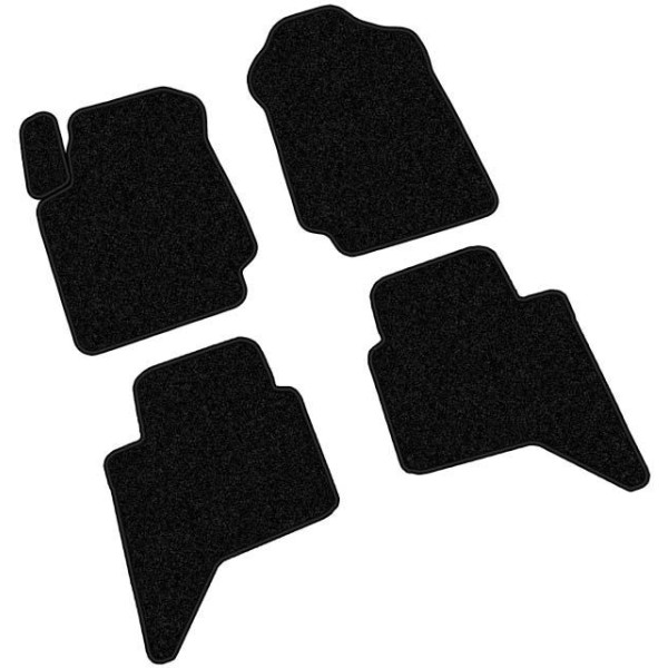 Tekstiilimatot auton Ranger (4 door double cab) vuodesta 2011