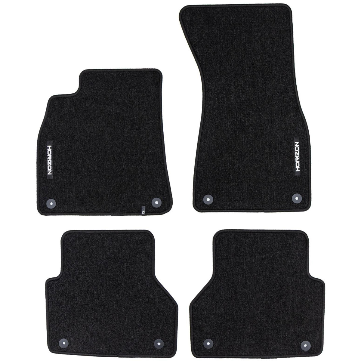 Tekstiilimatot auton HORIZON Audi A7 Sportback II vuodesta 2018