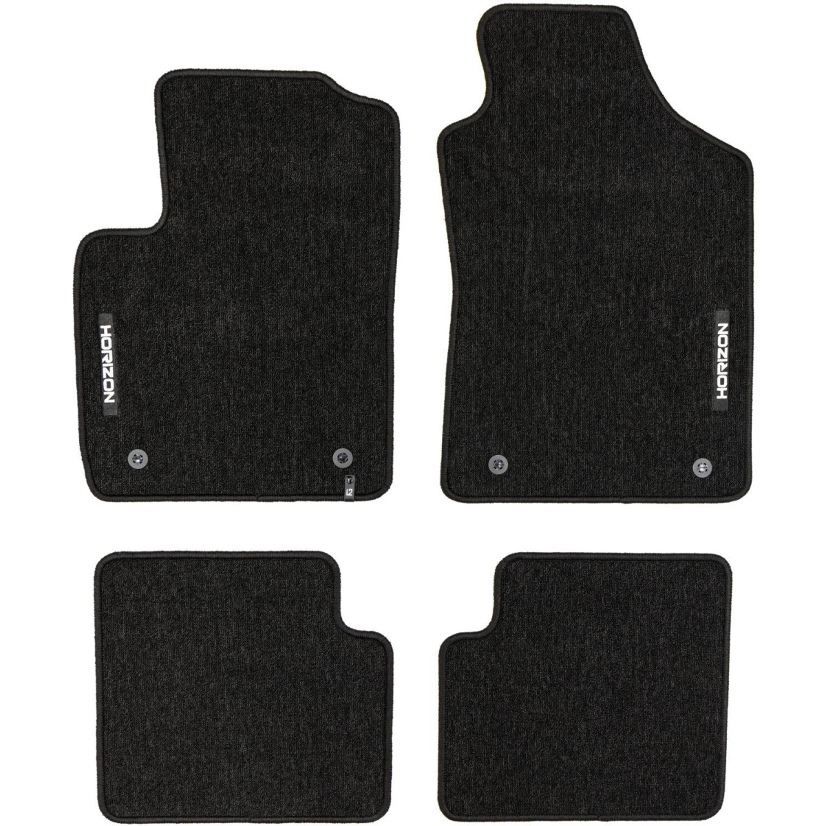 Tekstiilimatot auton HORIZON Fiat 500 vuodesta 2007