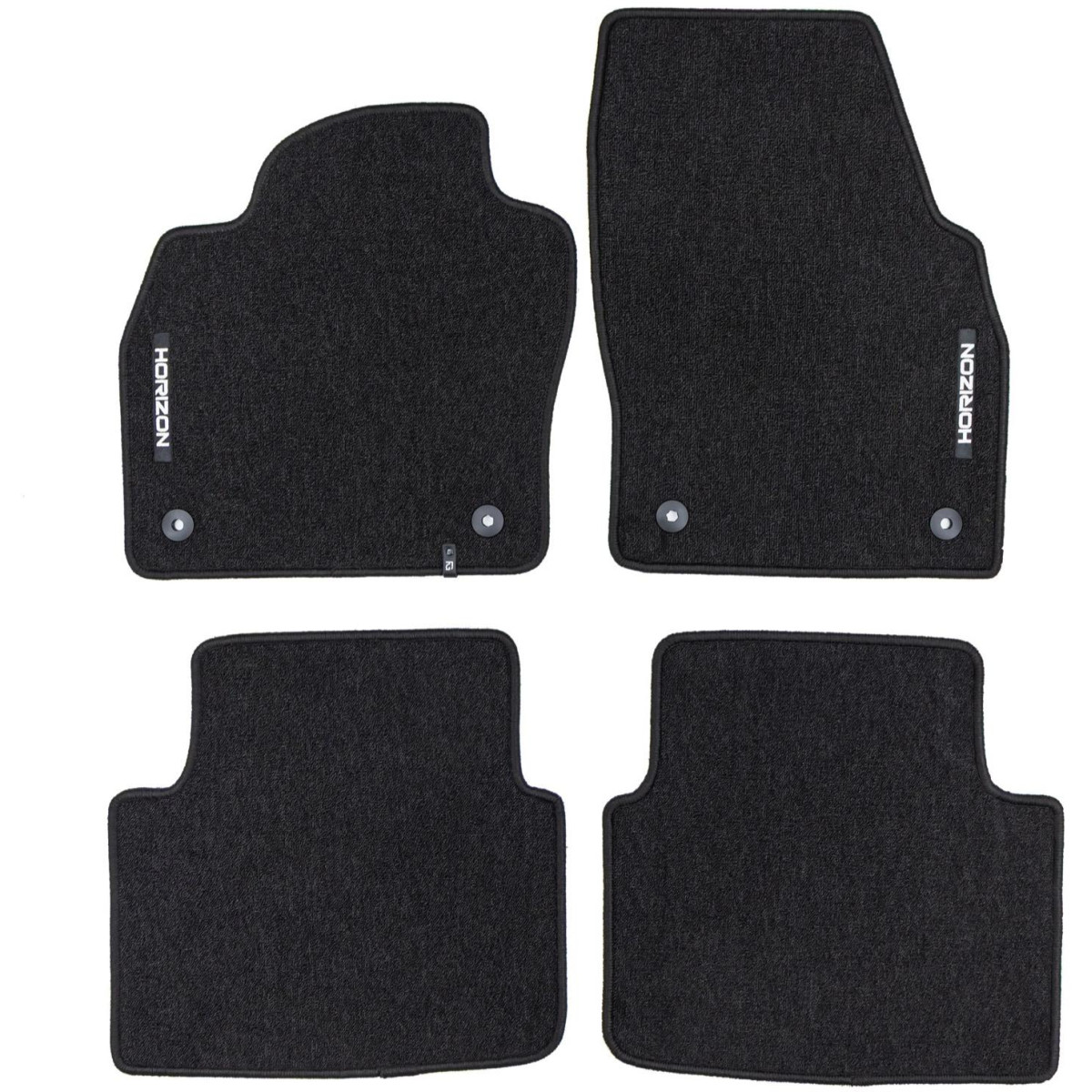 Tekstiilimatot auton HORIZON Skoda Kamiq vuodesta 2019