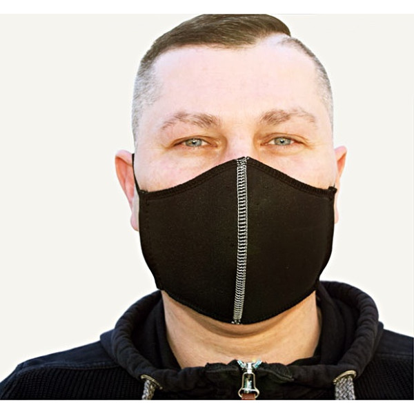 Daugkartinio naudojimo kaukė VK01-1 Black