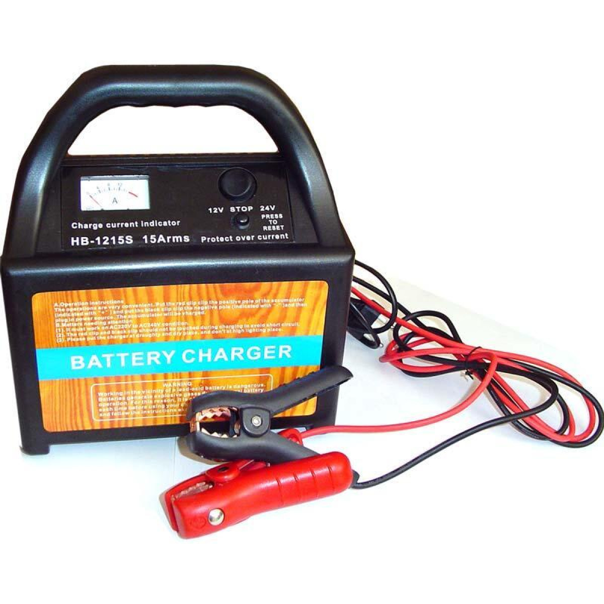 Akkulaturi 24 - 12V15A HB 1215-S 61468 Akkulaturi 24 - 12V15A HB 1215-S 61468