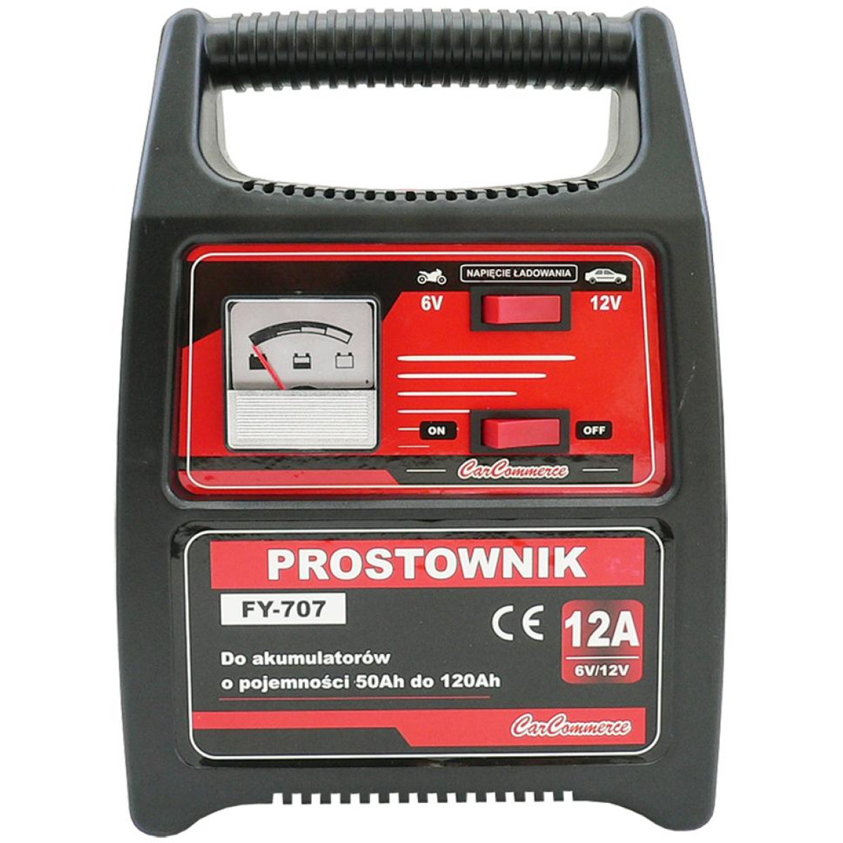Akkulaturi 6 - 12V12A FY-707 61470 Akkulaturi 6 - 12V12A FY-707 61470