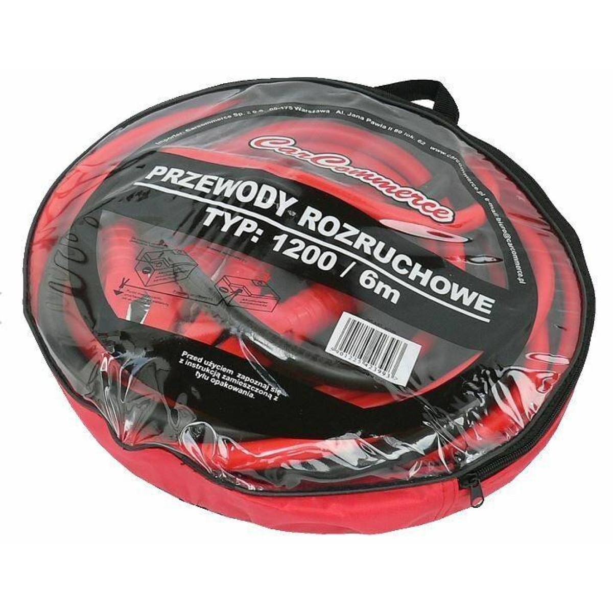 Käynnistyskaapelit 1200/6M 42399