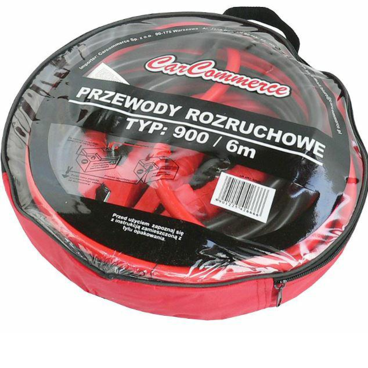 Käynnistyskaapelit 900/6M (42666)