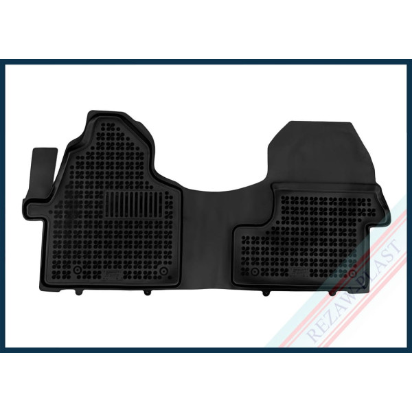 Kumimatot Mercedes Sprinter III vuodesta 2018 (3 paikkaa, etuosa, with an extra material on the driver side)