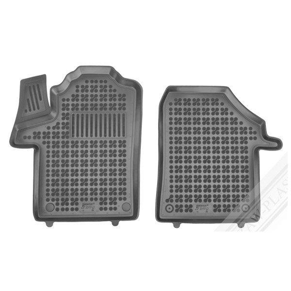 Kumimatot Mercedes eVito III W447 etuosa, with an extra material on the driver side, facelift vuodesta 2024 (1 rivi, with an extra material on the driver side, facelift)