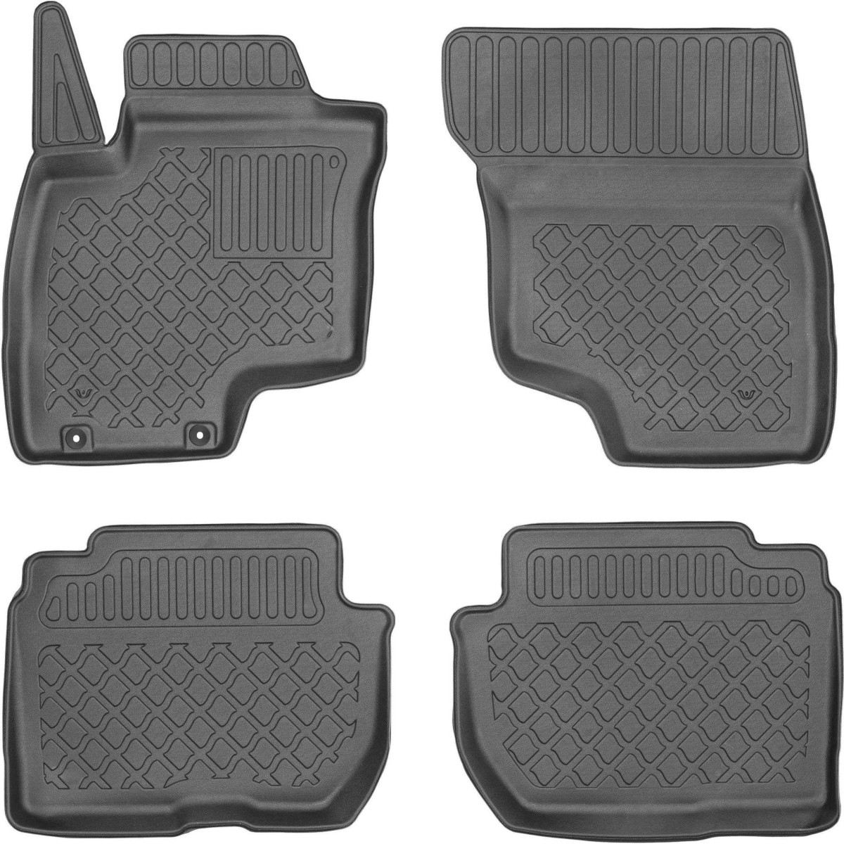 Auton lattiamatot Mitsubishi Outlander III PHEV Hybrid vuodesta 2012 Auton lattiamatot Mitsubishi Outlander III PHEV Hybrid vuodesta 2012