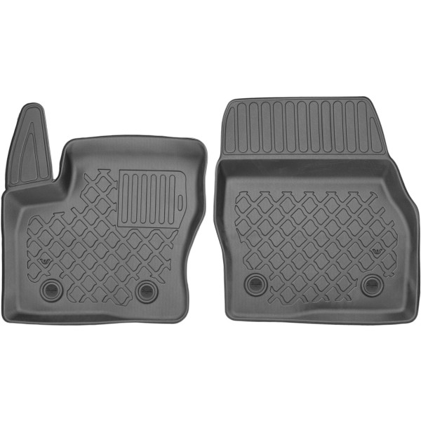 Auton lattiamatot Ford Transit Connect Van 2014-2023 (2/3 paikkaa, etuosa)